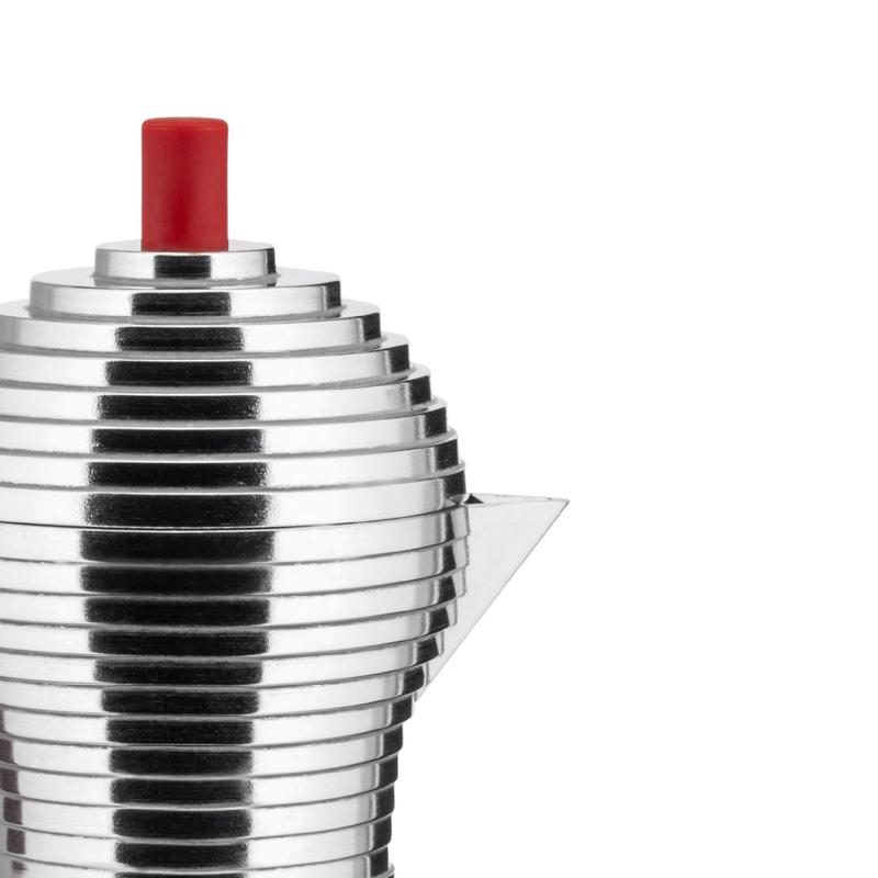 Cafeteira Alessi MDL02/1 R Pulcina 1 xícara vermelha - Cafeteira